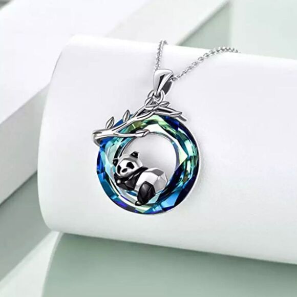 Cute Panda Necklace - Picture 1 of 7